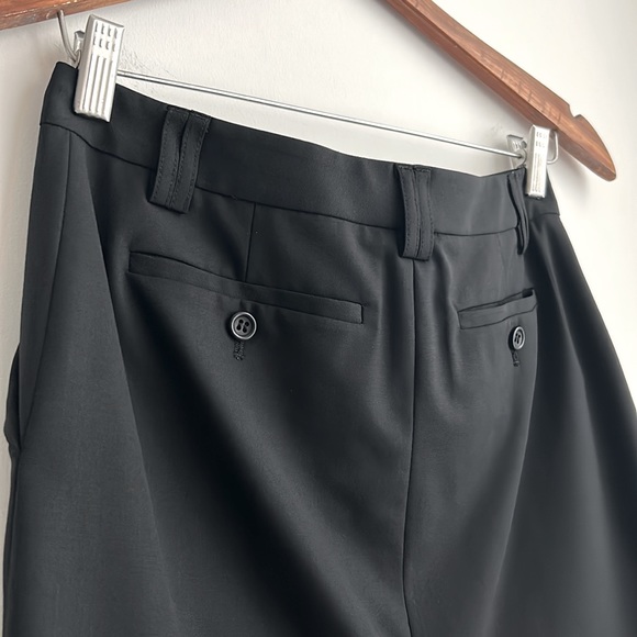 Theory Black Donna Tailor Wool Pencil Mini Skirt - Picture 8 of 11